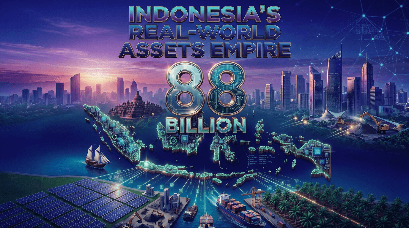 Forget Retail Crypto Traders—Indonesia is Quietly Building an $88 Billion “Real-World Assets” Empire